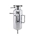 TOTMOX Alumium Car Overflow Catch Reservoir,Silver Coolant Tank,w/ Mounting Accessories,Cooling Catch Bottle Overflow Reservoir Heatsinks