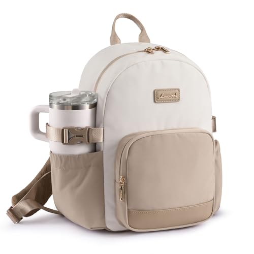 LOVEVOOK Rucksack Damen Klein, 11 Zoll Elegant Cityrucksack Kleiner mit großem Fach für...