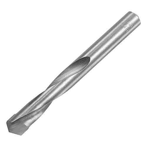 uxcell 14mm Reduced Shank Cemented Carbide Twist Drill Bits for Hardened Steel Stainless Steel, 1/2 Inch Straight Shank
