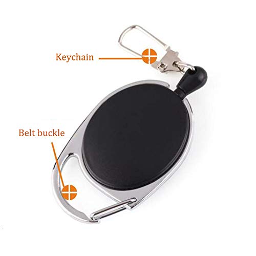 image for TOPIND Fishing Zinger Retractor Fly Fishing Anglers Fly Fishing Angler