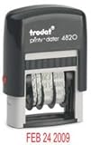 Date Only Self Inking Stamp (Trodat 4820)