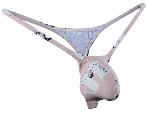 Mens G-String Bulge Pouch Thong Swim Bikini Underwear WSS119