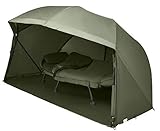 trakker brolly v2 review Leicht, schnell aufzustellen Brolly. Verbesserte Version des 10.000 mm Wassersäule Stoff