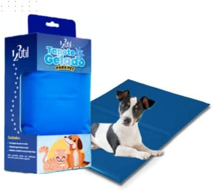 Tapete Caminha Refrescante Gelado Pet Cachorros e Gatos Médio 40x...
