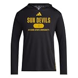 adidas D4t Arizona State University - Sudadera con Capucha de Manga Larga para Hombre, Negro/Team Collegiate Gold/Arizona State University, M