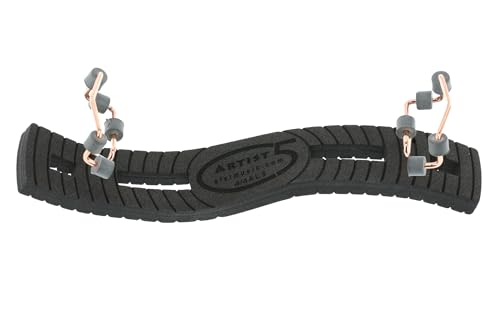 Efel Artist 5 Shoulder Rest for Violin 4/4-3/4 - Height Adjustable 30-70 mm - Extended Support for Grip - Optimal Sound Results