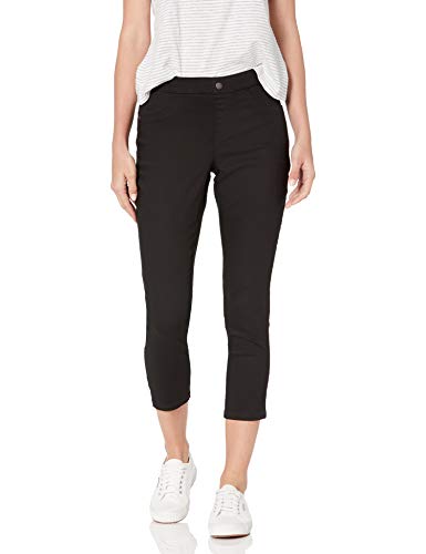 Capri de tela vaquera HUE de silueta estilizada y cintura media perfecta para moda femenina