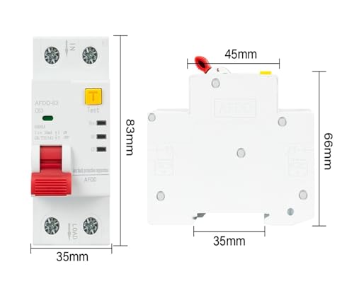 Protector de fallas de arco AC220V que evita sobrecargas e interrumpe fugas a tierra 2