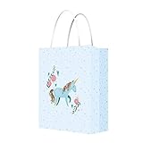 Unicorn Gift Bag - Unicorn Goody Bags Party Supplies - Unicorn Party Favor & Treats Paper Bags - Pack of 12