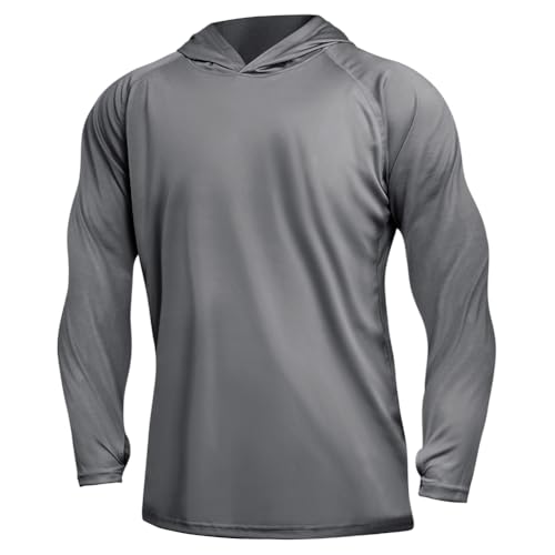 ✨ 【Design Speciale】Polsini con fori per i pollici per fissare meglio le maniche, cappuccio anti-scottature e maniche raglan: offrono ampia libertà di movimento per ogni attività.