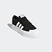 adidas Originals Women's Nizza Platform, Black/White/White, 8