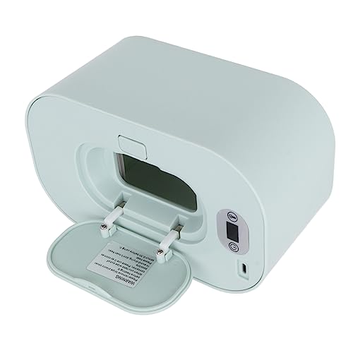 Chauffe-lingettes bébé portable USB vert avec 5 modes de température
