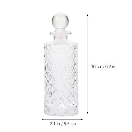 Difusoras rellenable de vidrio HAPINARY 150ml con bordes redondeados 3