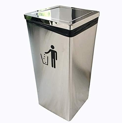 Cubo de basura para interiores y exteriores ideal para mantener la limpieza en terrazas