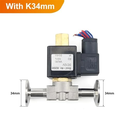 Électrovanne normalement ouverte DN8 régulation automatique gaz eau DC24V - 3