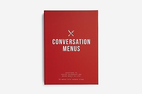 Conversation Menus: Questions To Foster Friendship And Bring Meals To Life