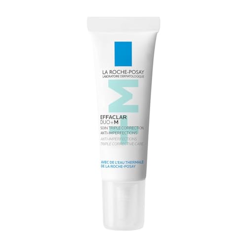 Image of La Roche-Posay Effaclar Duo+M Gel Moisturiser for Oily Skin, 7.5ml | DAILY CLEANSE FOR ACNE-PRONE SKIN, SPECIALLY MADE FOR OILY, BLEMISH & ACNE-PRONE SKIN, DERMATOLOGICALLY TESTED