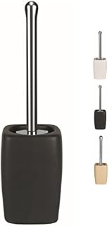 Spirella Retro Toilet Brush Stoneware Black 42 cm x 11.5 cm