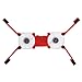 Kafuty-1 Laptop Cooling Pad,DR-S02 Folding Laptop Cooler with Dual Fans,Portable USB Powered Notebook Radiator Cooler Stand Cooling Base with Anti‑Skid Mount(red)