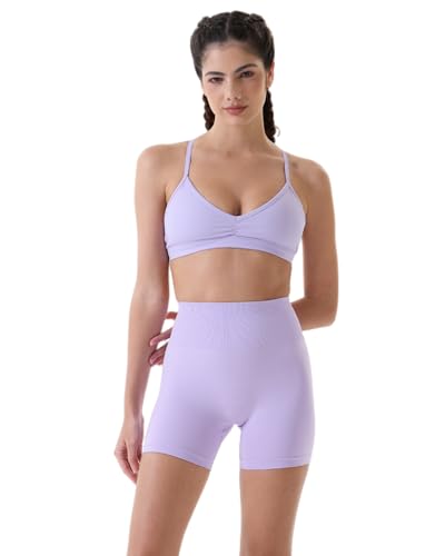 Image of AUROLA Dream Collection Women Workout Shorts High Waist Gym Shorts, Scrunch Butt Seamless Athletic Shorts