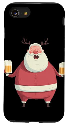 �p�[�e�B�[�␌�������̃N���X�}�X�Ƀr�[���ƈꏏ�Ɋy���������T���^�B �X�}�z�P�[�X iPhone SE (2020) / 7 / 8 �p