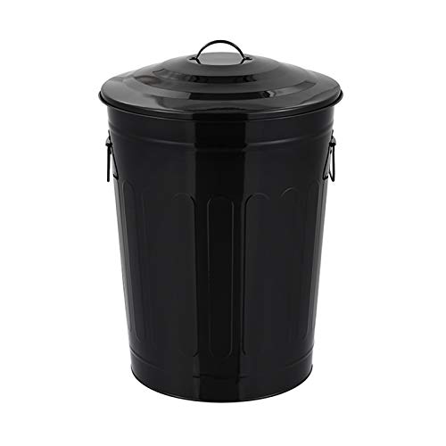 Poubelle en métal de 16,9 gallons pour tri des déchets extérieurs