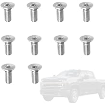 10Pcs Front Brake Rotor Torx Screws - Compatible with GMC Vehicles - Acadia 2007-2016, Yukon 2021-2024, Sierra 1500 2014-2024, Sierra 2500 HD/3500 HD 2015-2024, Replace# 11609271