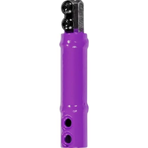 EzyRoller Drifter X Spinner X - Barra de extensión para patinete (3 a 14 años, 110 mm), color morado