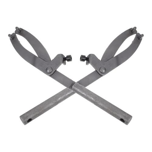 Clé réglable double pièce en acier robuste pour l'entretien du volant moteur de moto