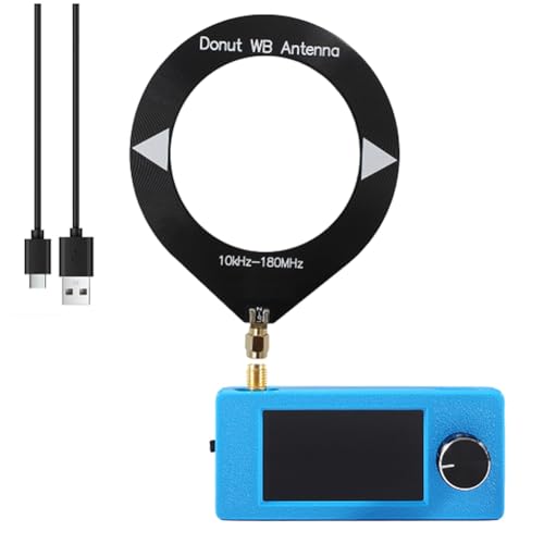 YGBWAOV Kit de Receptor de Radio SI4732 de 10 KHz A 180 MHz, Pantalla de 1,9 Pulgadas, Receptor de Radio de Corta FM/Am/LSB/USB, Mini Receptor de Radio SI4732.