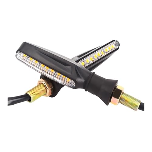 Luces direccionales de motocicleta con señal LED de parada 2