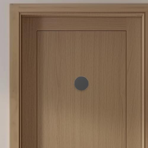 Placa de cubierta para orificio de puerta, ideal para renovar y proteger estancias del hogar 6