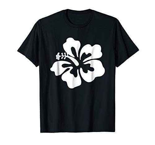 classic Hawaii T Shirt; Hibiscus Hawaiian Flowers