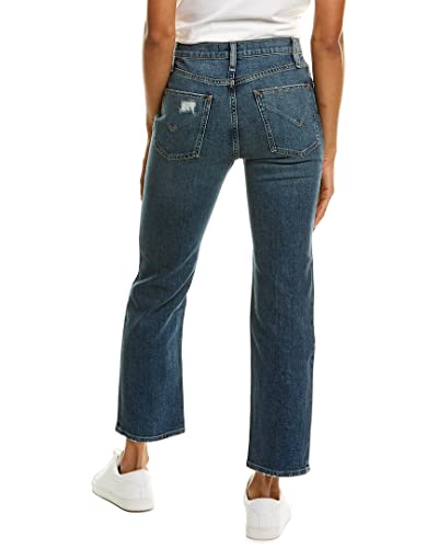 HUDSON Jeans Remi High-Rise Straight Ankle in at Last2