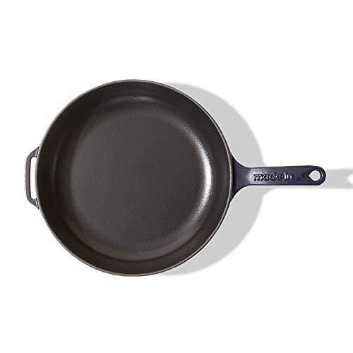 Made In Cookware - Enameled Cast Iron Skillet - Red - Exceptional Heat Retention & Durability - Professional Cookware France - Induction Compatible Made In Cookware - Enameled Cast Iron Skillet - Red - Exceptional Heat Retention & Durability - Professional Cookware France - Induction Compatible