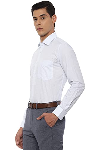 Image of Van Heusen Men's Checkered Slim Fit Formal Shirt