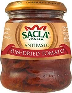 Sacla Antipasto pour tomates séchées au soleil 280 g – Les italiens adorent les antipasti, le parfait débutant avant le cours principal