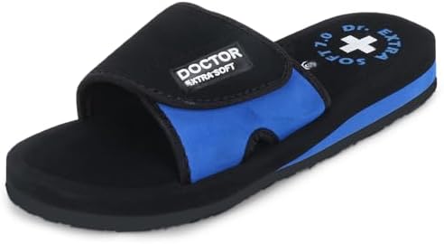 DOCTOR EXTRA SOFT Women's Care Orthopaedic and Diabetic Adjustable Strape Super Comfort Dr Sliders Flipflops and House Slippers for Women’s & Girl’s Slides D-52