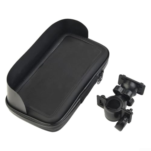 Motorcycle Handlebar Phone Mount Bag