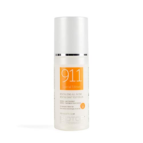 911 Quinoa All In One Leave-In Hair Treatment for Dry, Lifeless, and Damaged Hair, 5.1 oz  Biotop Professional