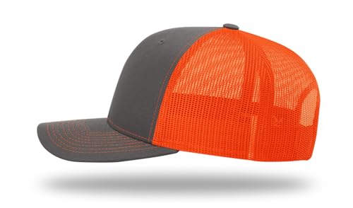 Image of Richardson 112 Trucker Hat - Premium Blank Baseball Cap, Adjustable Snapback Hat - Structured Six Panel Richardson Blank Hats