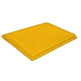 sunprotect 12521 Sonnensegel für Seilspann-Markise, 3,3 x 1,4 m, Sonnenschutz für Pergola Wintergarten Terrasse, gelb