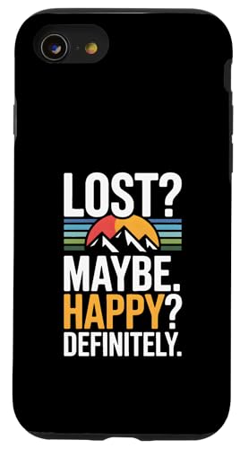 Lost Maybe Happy Definely �n�C�L���O �g���b�N �X�}�z�P�[�X iPhone SE (2020) / 7 / 8 �p