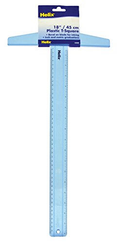 Up To 50% OFF Helix Plastic T-Square 18 inch / 45cm (20008)