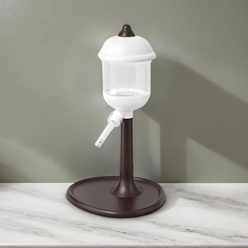 Botella de agua para hámster silenciosa y ligera con soporte para tanque 5