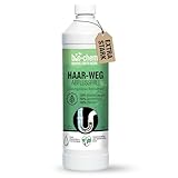 bio-chem® Haar-Weg Abflussfrei – Abflussreiniger EXTRA STARK – 1000 ML - Bis zu 10 Anwendungen je Flasche Rohrreiniger – Extrem effektiv & materialschonend gegen Verstopfungen & Haare - Made in DE