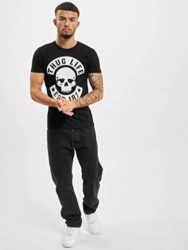 Mister Tee Thug Life Skull Tee T-Shirt Uomo