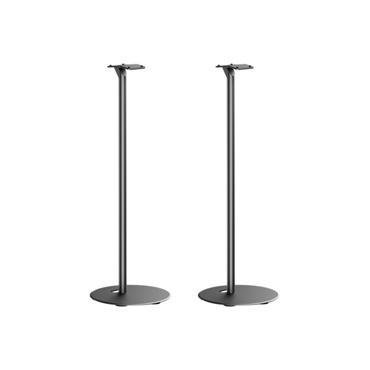 goobay 71195 stojak na głośniki do Sonos Era 300 / wspornik głośnikowy 5K / stojak na głośniki z zarządzaniem kablami / 71 cm wysokości/czarny / 71195