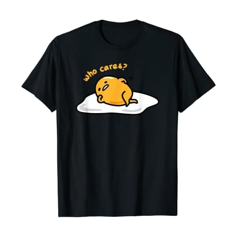 Gudetama Who Cares T-Shirt Cover