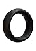 Doc Johnson OptiMALE - Tapered C-Ring - Stretchy Silicone - 45mm Unstretched Inner Diameter - Rounded Edges - Won't Dig Into Skin - Black